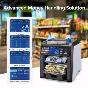 All Notes Sorter, Money Counting Bill Counter With Fake Note Detector