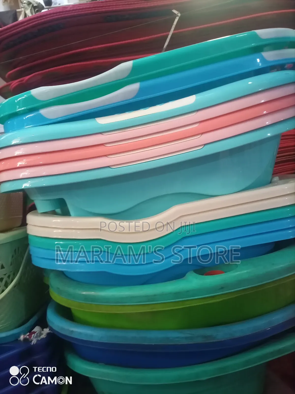 Plastic Baby Shower Basins