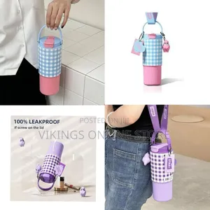 Charming Insulated Tumbler With Carrying Strap