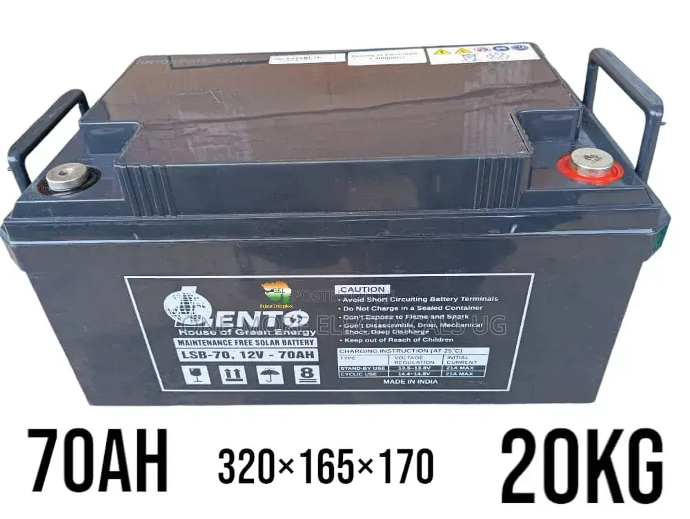Lento SMF Battery 70ah Indian Made