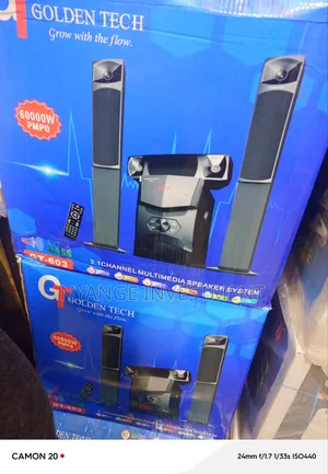 Golden Tech Gt-603 3.1 Channel Multimedia Speaker System