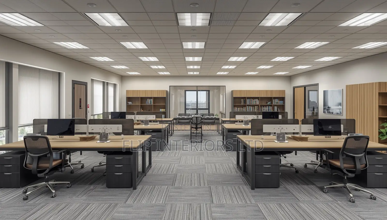 Office Interior Design and Furnishing