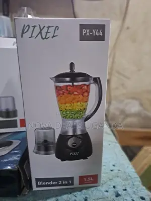 Pixel Y44 1.5l Blender | 2-in-1 Grinder Blender Fast Motor Brand New