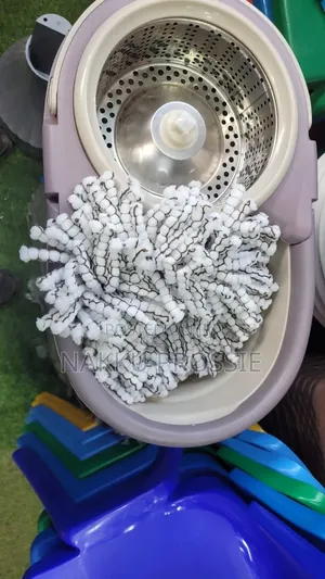 Spin Mop and Bucket