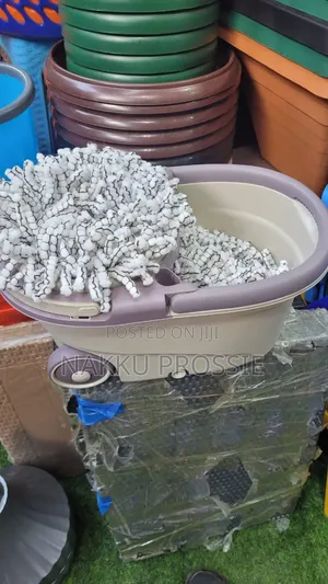 Spin Mop and Bucket