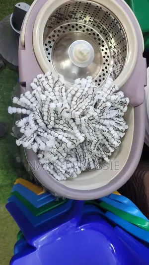 Spin Mop and Bucket