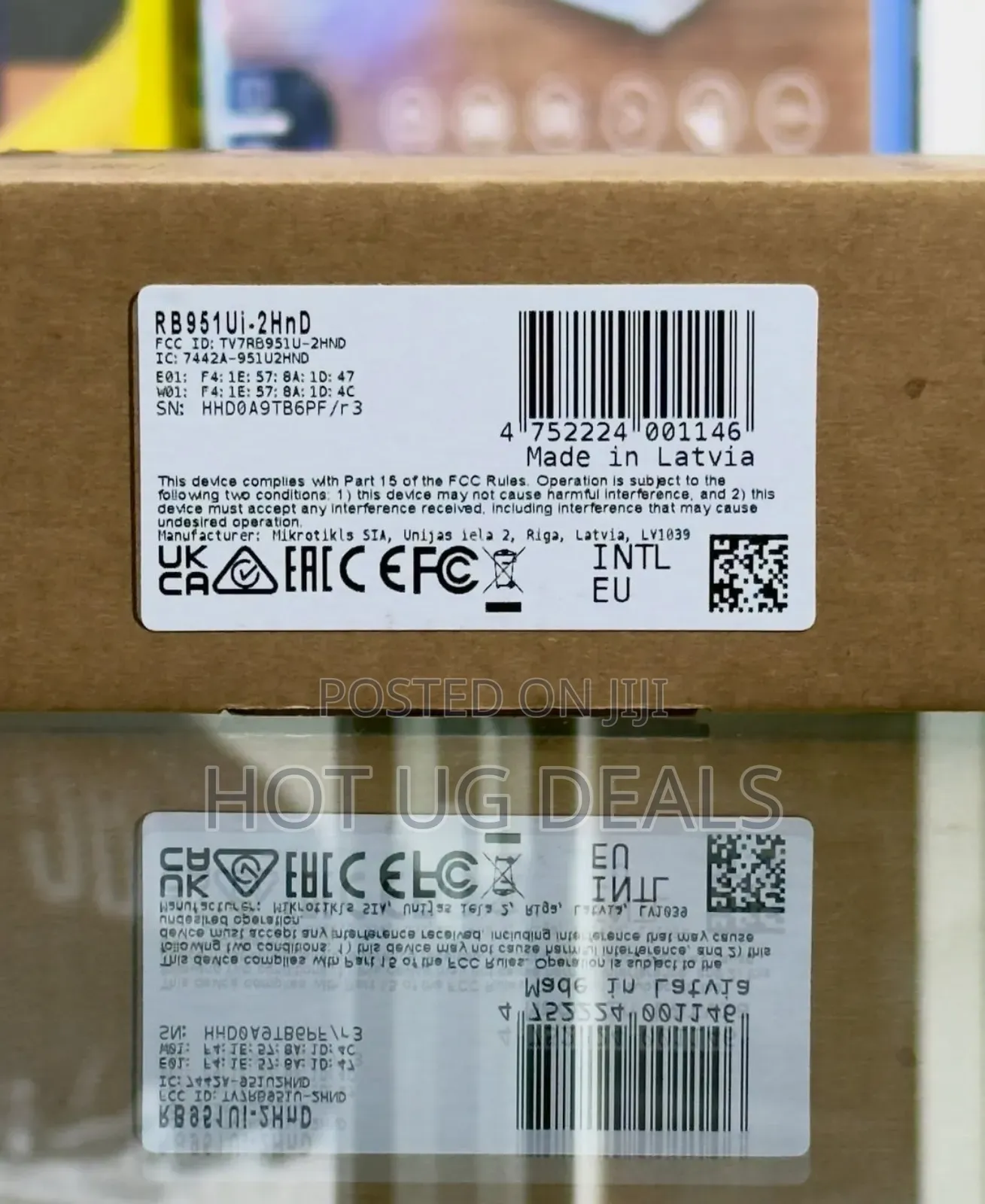 Mikrotik Rb951ui-2hnd Wireless Router 5 Ports