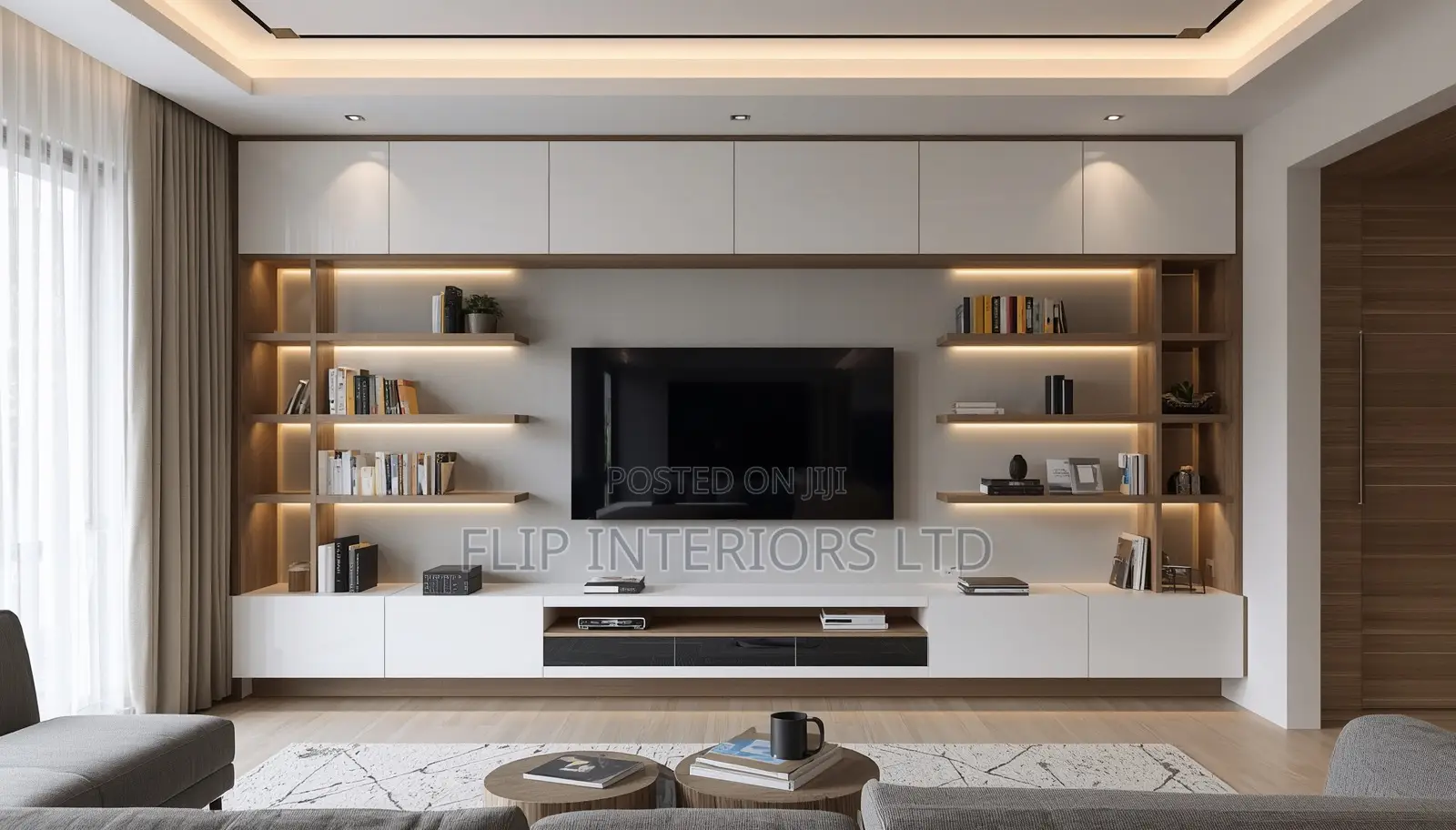 Tv Wall Unit Design and Installation