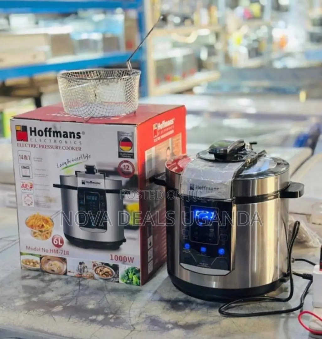 Hoffmans Hm-718 6l Digital Led Pressure Cooker 14-in-1 Multi Brand New