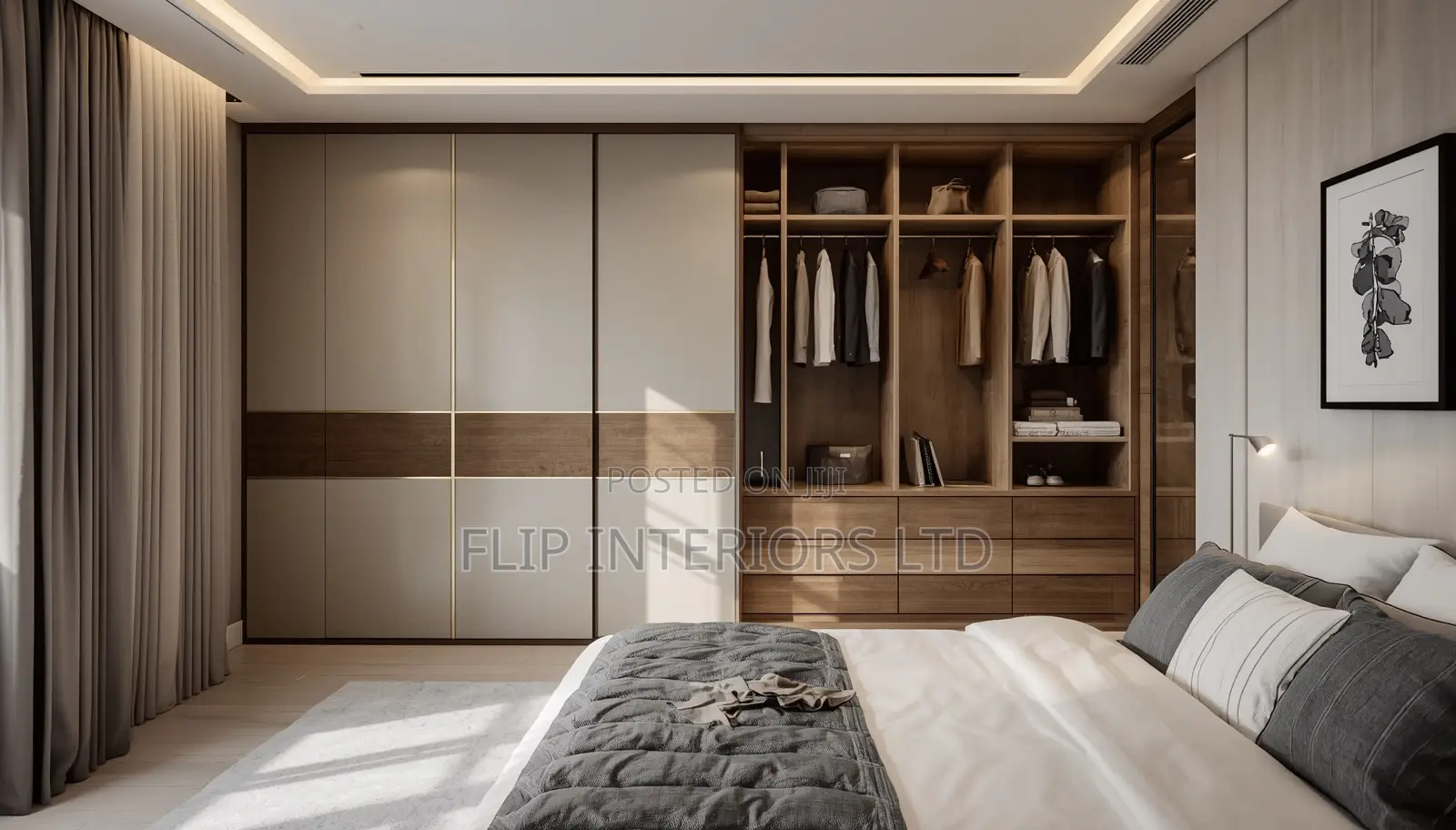 Wall Drops / Wardrobe Design and Installation