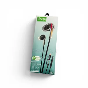 Quiqq Earphones 2 in 1 Typc and Aux Pin