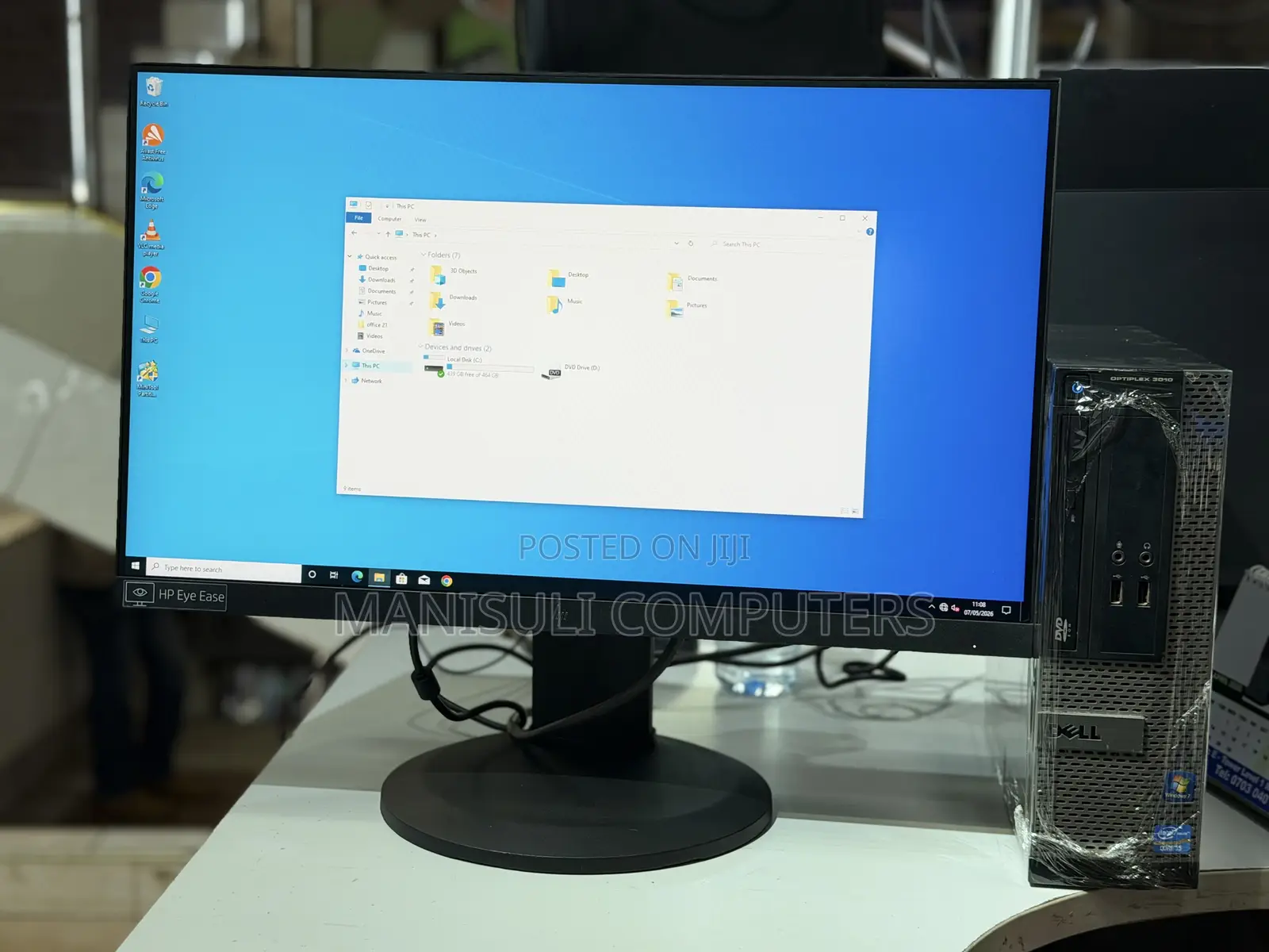 Desktop Computer Dell OptiPlex 7010 8GB Intel Core i5 HDD 500GB