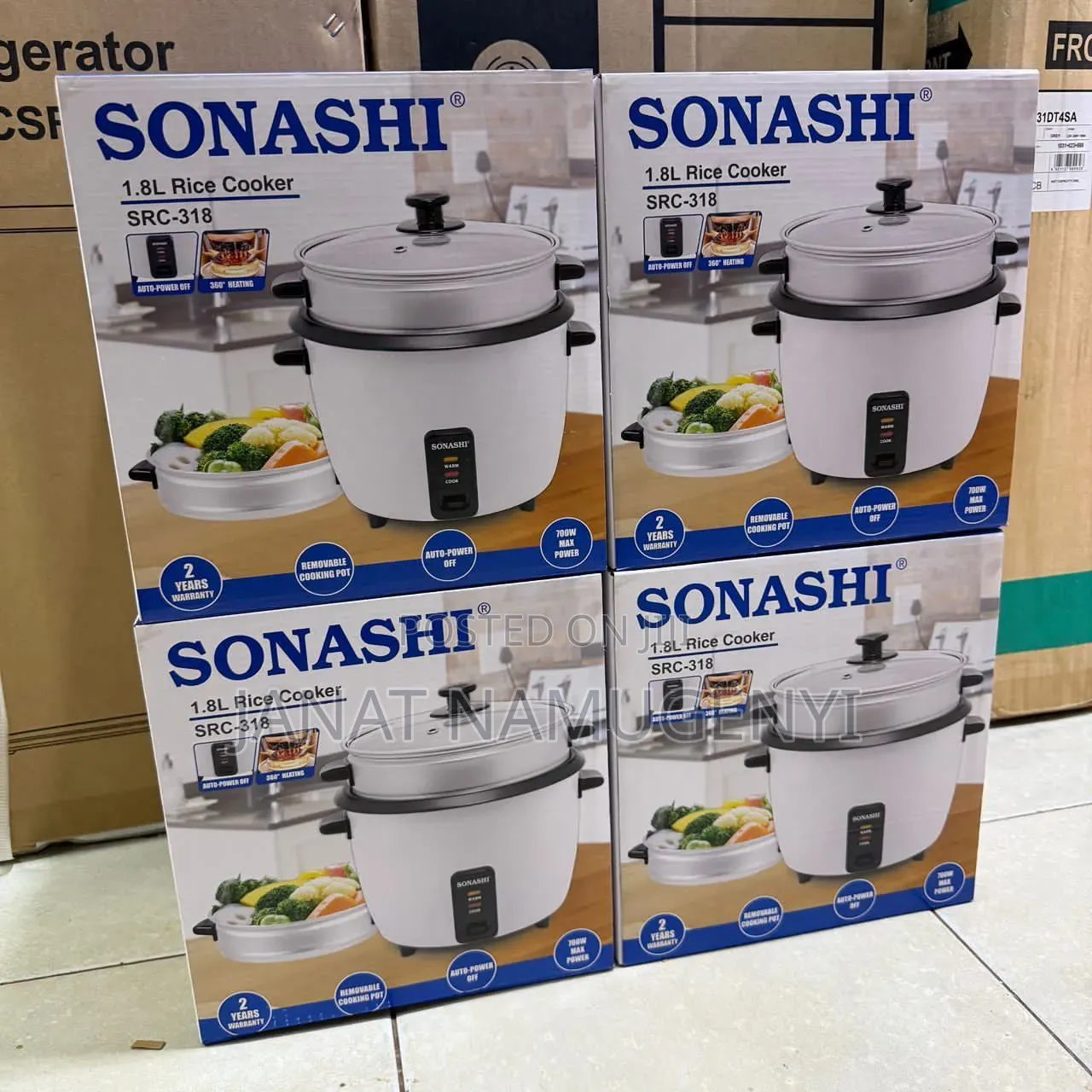 Sonashi 1.8 Litres Rice Cooker