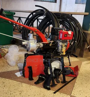 Both Diesel Tiller and Water Pump 2 Inch
