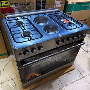 Blueflame 90x60cm 4gas+2electric, Electric Oven Cooker