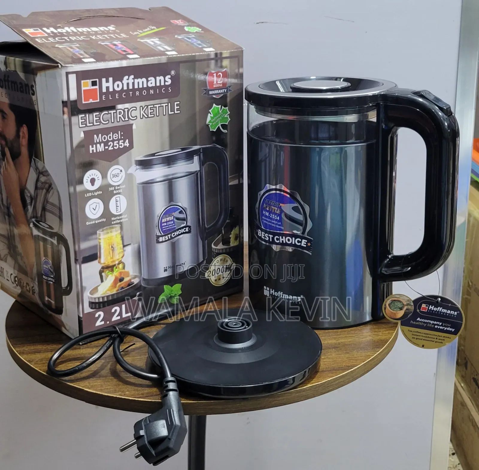 Electric Kettle 2.2l