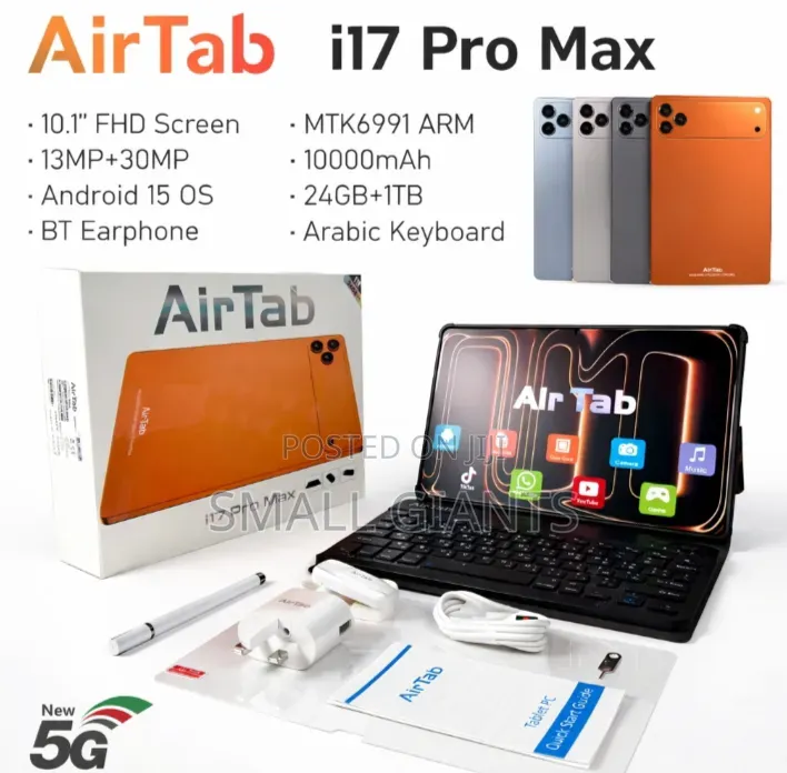 New AirTab i17 Pro Max 1 TB Black