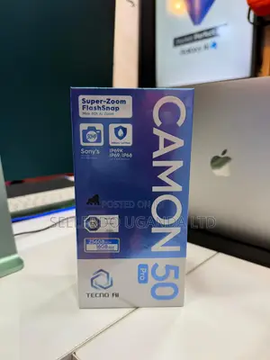 New Tecno Camon 50 Pro 256 GB Black