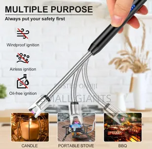 Rechargeable Electric Arc Gas Lighter