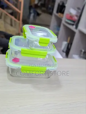 Glass 2in1 Lunch Box and Food Storage