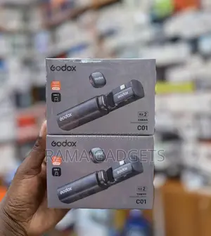 Godox C01 Kit 2 Wireless Microphone System With a Usb-C Connector