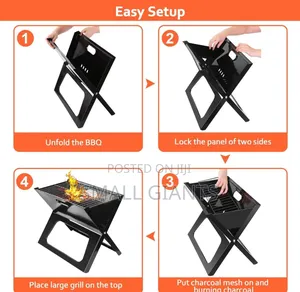 New Moclever Foldable Charcoal Grill,