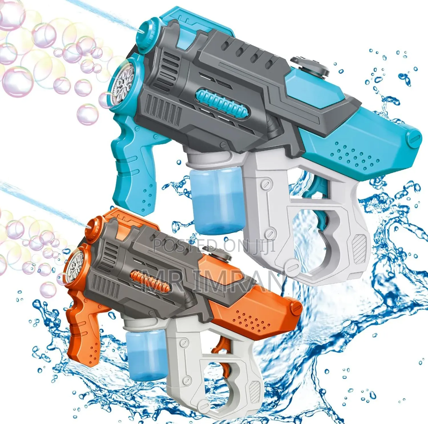 2-in-1 Water and Bubble Gun