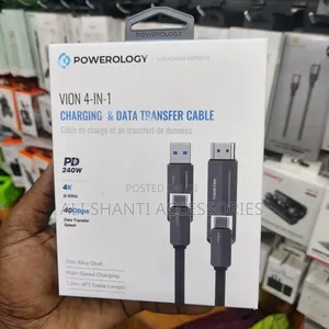 Vion 4 in 1 Charging and Data Transfer Cable
