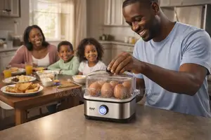 Raf Automatic Egg Boiler 7 Eggs 350w Electric Cooker