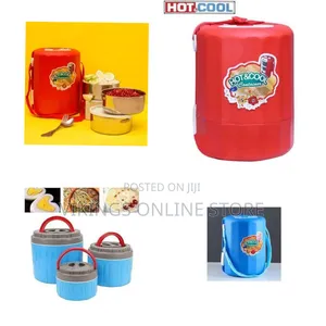 Hot Cool Insulated Food Container With Strap
