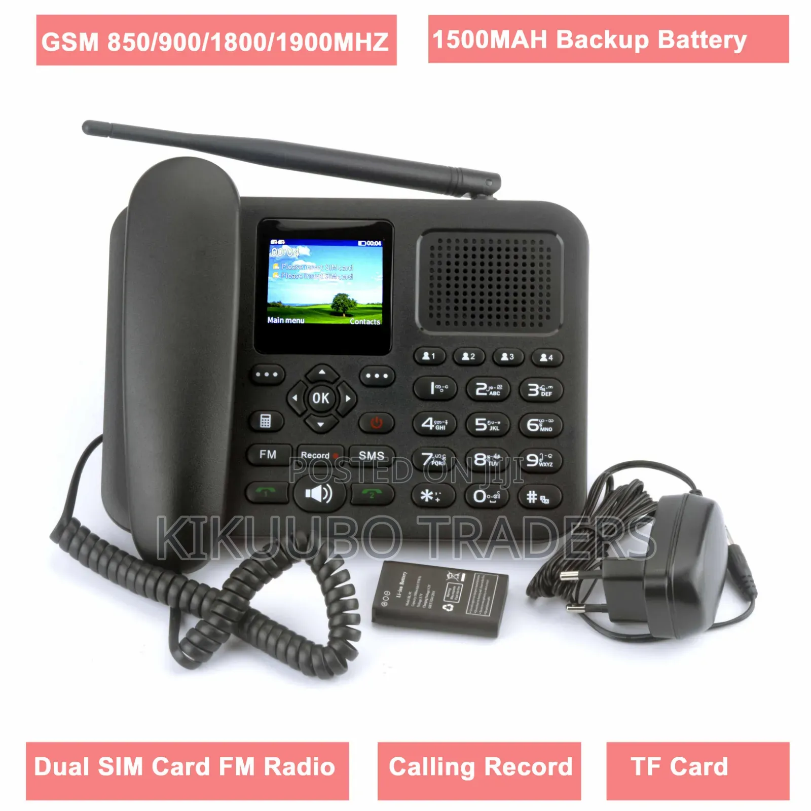 Dlna Zt9000 Is a Fixed Wireless Desktop Telephone