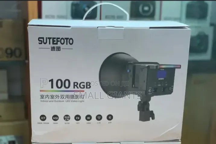 Sutefoto P100 RGB Rechargeable Video Light