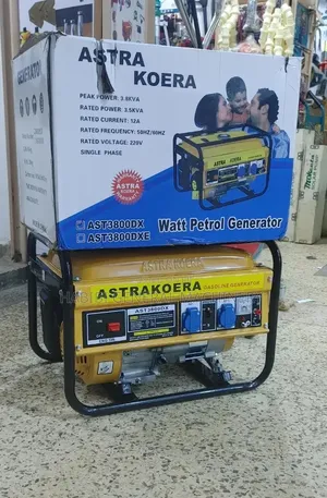 Gasoline Powered/High Quality 3.8kva Generators