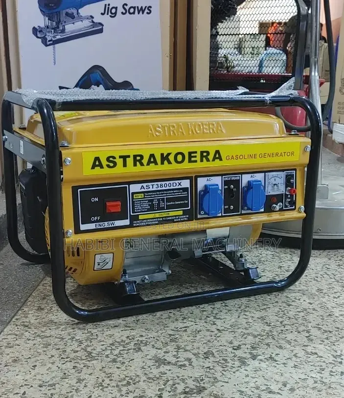 Gasoline Powered/High Quality 3.8kva Generators