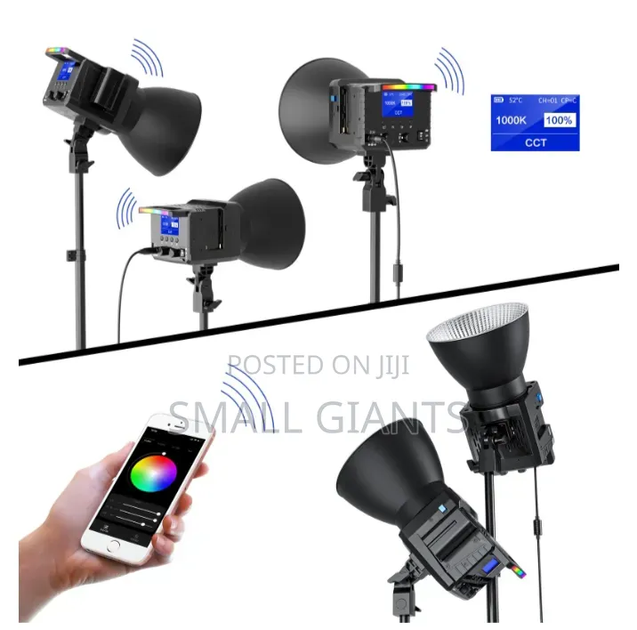 Sutefoto 100rgb Led Rechargeable Video Light.