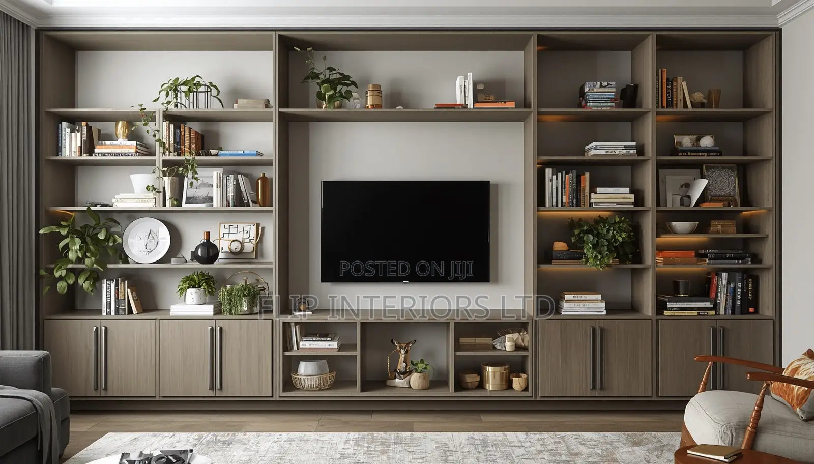 Custom Shelving and Storage Solutions