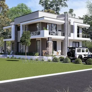 4bedrooms Flat Home Architectural Plan