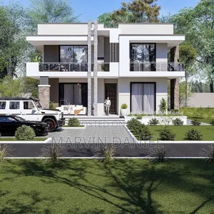 4bedrooms Flat Home Architectural Plan