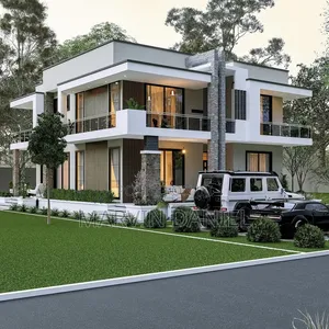 4bedrooms Flat Home Architectural Plan