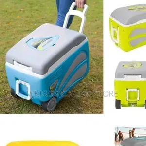 Large Capacity Wheeled Portable Cooler For Sports And Outdoors (45l)