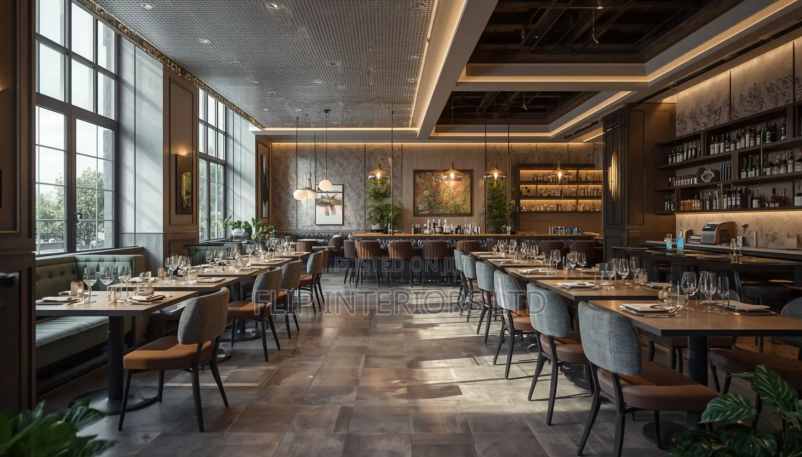 Restaurant and Cafe Interior Designs