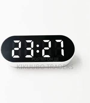 Led Alarm Clock With Adjustable Volume, Calender,