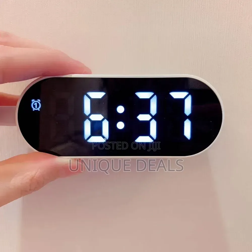 Led Alarm Clock With Adjustable Volume, Calender, Temperature,Timer