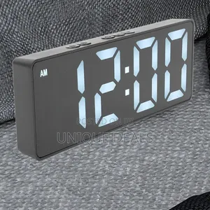 Digital Alarm Clock With Led Time Display