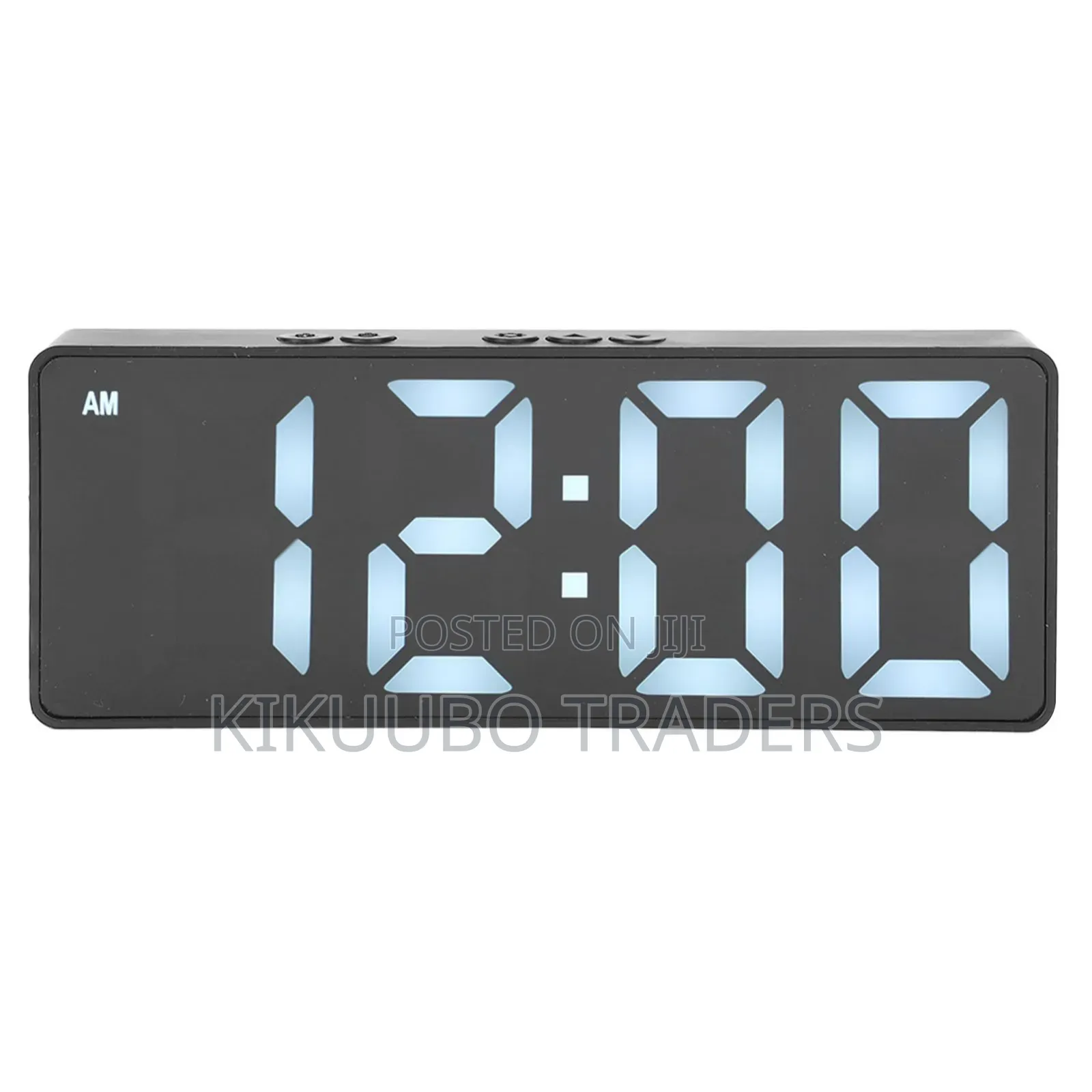 Digital Alarm Clock With Led Time Display