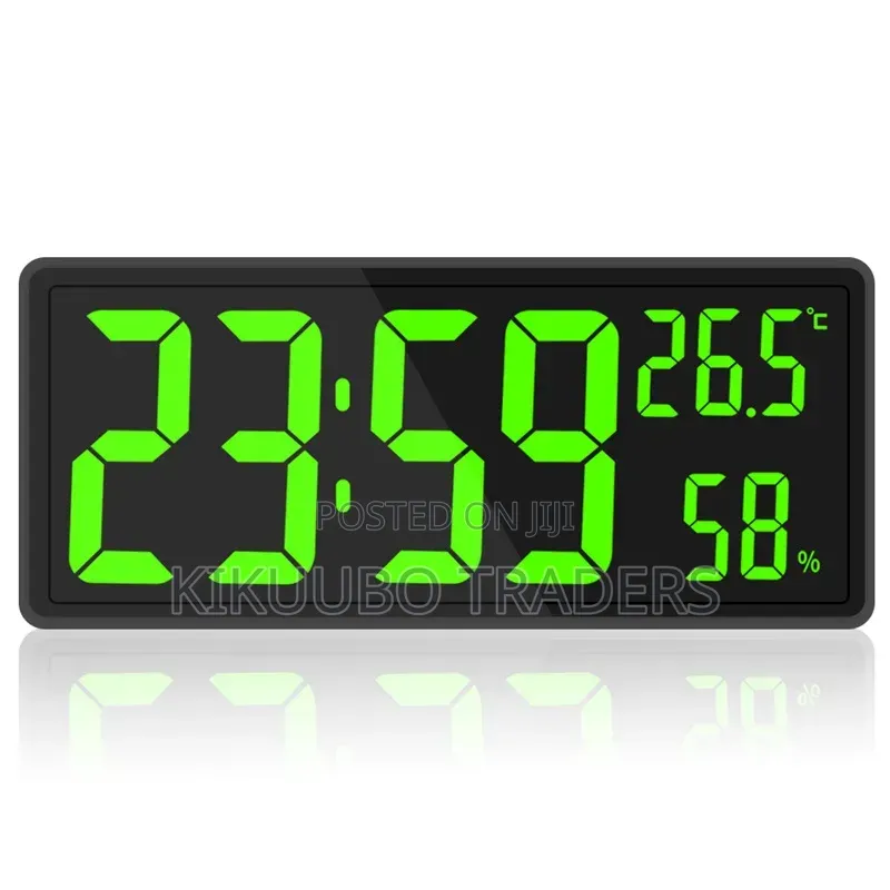 Digital Alarm Clock 12/24 Hours Led Desktop Alarm Clock