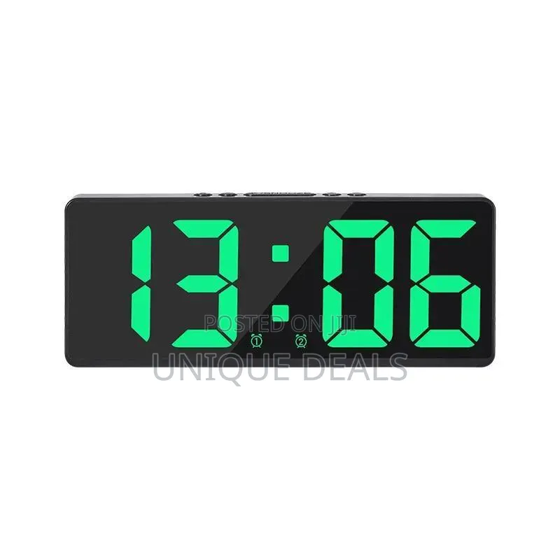Digital Alarm Clock 12/24 Hours Led Desktop Alarm Clock