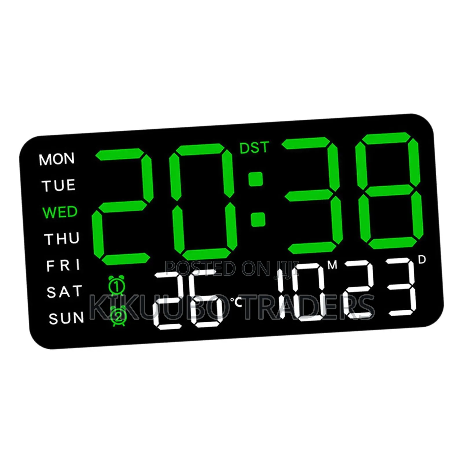 Digital Alarm Clock 12/24 Hours Led Desktop Alarm Clock
