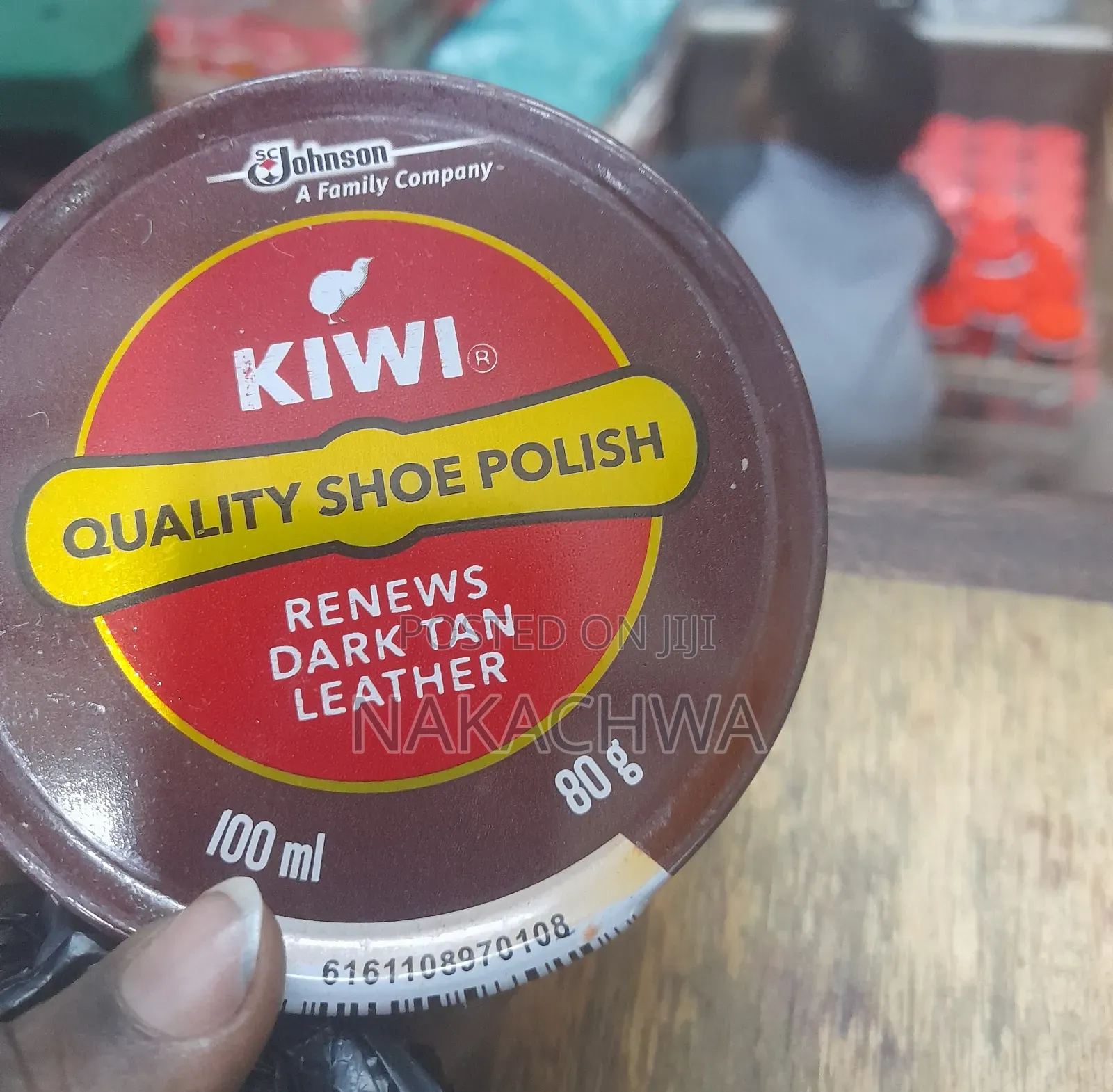 Renews Dark Tan Kiwi Shoes Polish