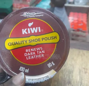 Renews Dark Tan Kiwi Shoes Polish